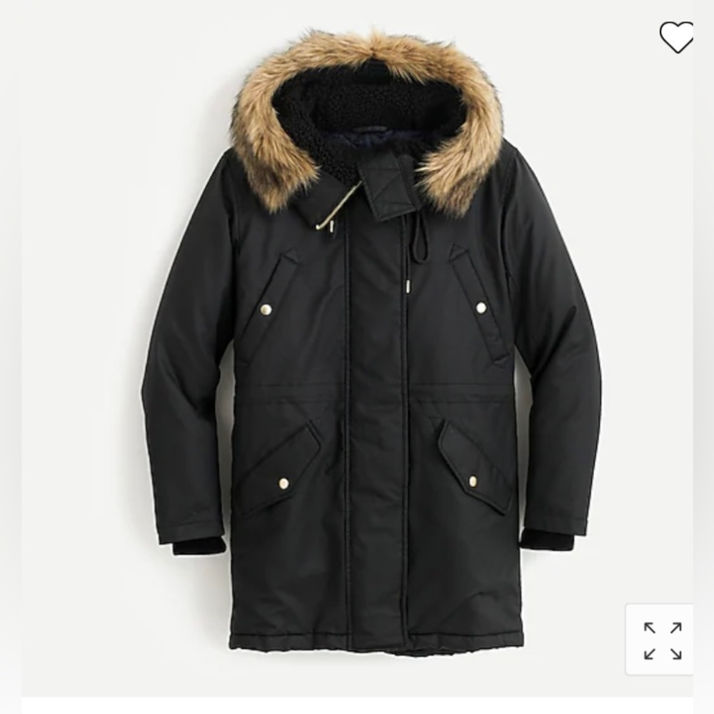 JCrew Perfect Winter Parka with Primaloft